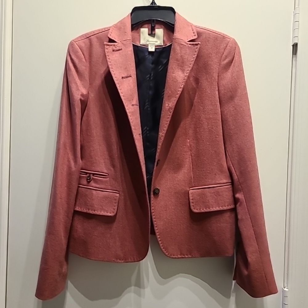 Faconnable Size 12 wool/cashmere Designer Jacket excellent condition - Picture 14 of 15